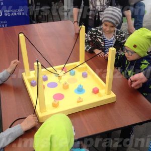 Проведение детских конкурсов ивановского политеха с реквизитом настольный кран