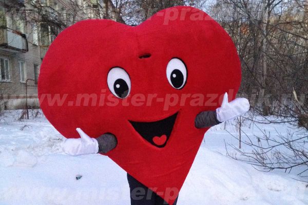 Фото ростовая кукла сердце в Иваново