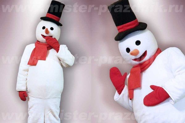 Аренда ростовой куклы снеговик в городе Иваново